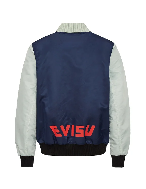High-Quality Men's Duffle CoatsGodhead Poster Print Color Blocking Jacket