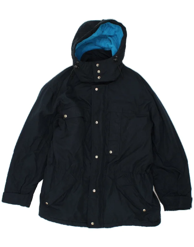Men's Coats with Modern CutsINVICTA Mens Hooded Windbreaker Jacket UK 42 XL Navy Blue Polyester Men's Coats with Modern CutsINVICTA Mens Hooded Windbreaker Jacket UK 42 XL Navy Blue Polyester