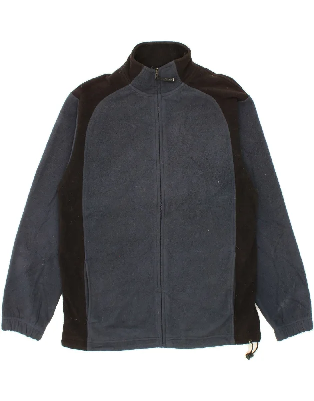 Men's Coats for SnowboardingIZOD Mens Fleece Jacket UK 38 Medium Navy Blue Colourblock Polyester Men's Coats for SnowboardingIZOD Mens Fleece Jacket UK 38 Medium Navy Blue Colourblock Polyester