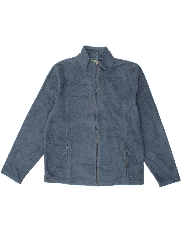 Men's Coats with Hand WarmersL.L.BEAN Mens Fleece Jacket UK 38 Medium Navy Blue Polyester Men's Coats with Hand WarmersL.L.BEAN Mens Fleece Jacket UK 38 Medium Navy Blue Polyester
