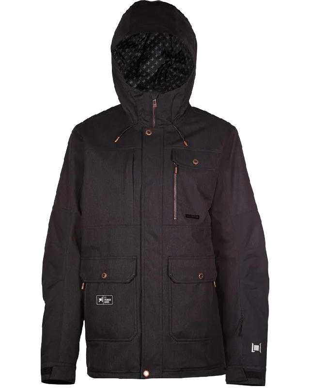 Men's Coats with Patchwork DesignsL1 Highland Jacket - Black - 2022 (S)