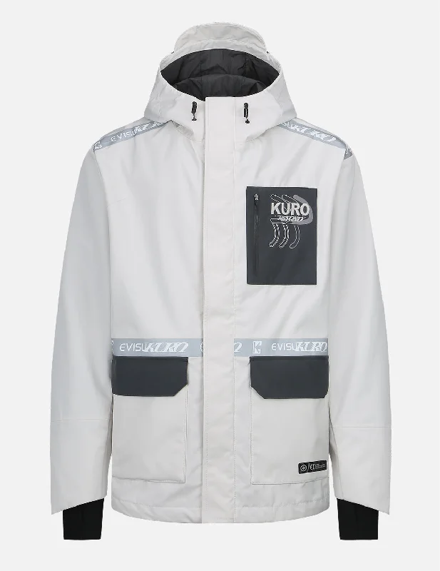 Men's Coats for Every BudgetLogo Print Tape Seam Shell Jacket