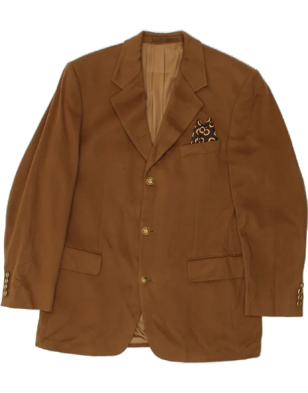 Men's Coats for AutumnLORO PIANA Mens 3 Button Blazer Jacket UK 38 Medium Brown New Wool Men's Coats for AutumnLORO PIANA Mens 3 Button Blazer Jacket UK 38 Medium Brown New Wool