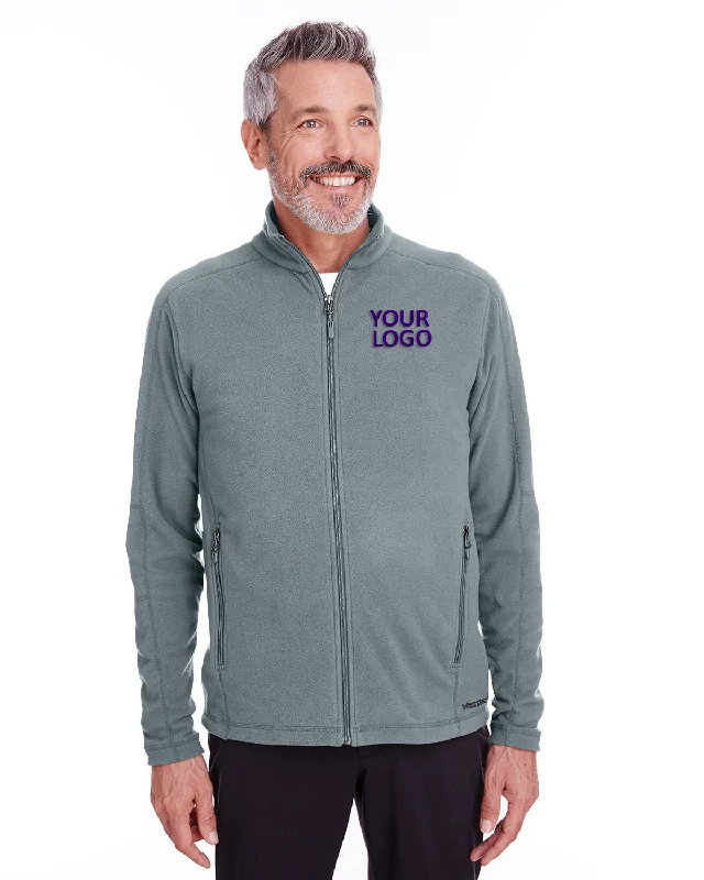 Men's Coats for SnowboardingMarmot Rocklin Fleece Customized Jackets, Steel Onyx