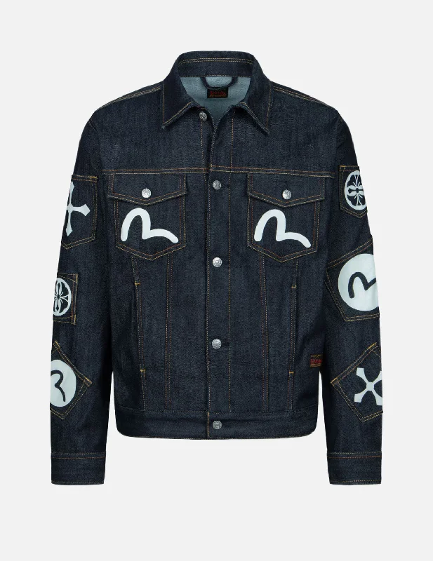 Men's Coats for City WearMulti-Pocket Relax Fit Denim Jacket