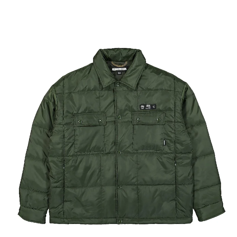 Men's Coats with Removable LiningsPuff SH LS. PE Shirt Jacket
