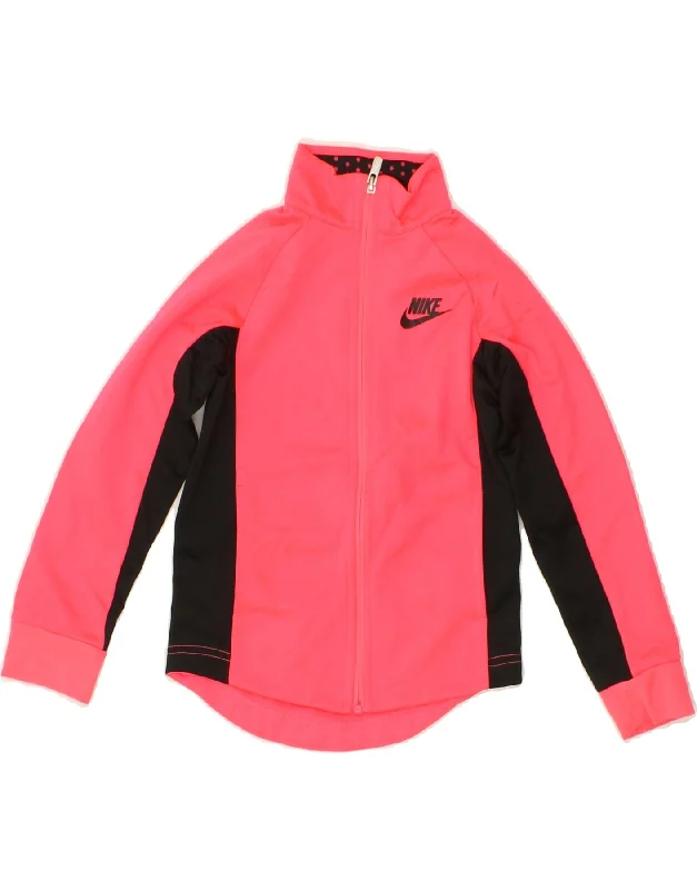 Modern Men's Field JacketsNIKE Girls Graphic Tracksuit Top Jacket 4-5 Years Small Pink Colourblock Modern Men's Field JacketsNIKE Girls Graphic Tracksuit Top Jacket 4-5 Years Small Pink Colourblock