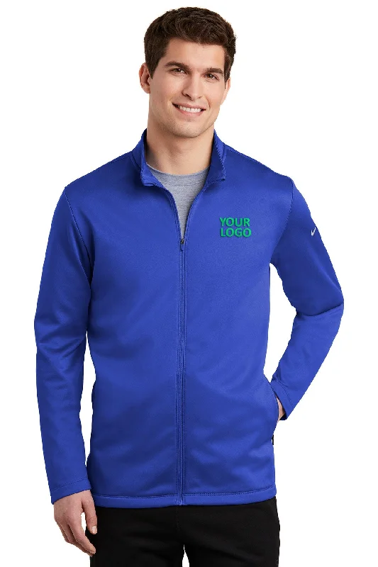 Practical Men's RaincoatsNike ThermaFIT Full-Zip Customized Jackets, Game Royal