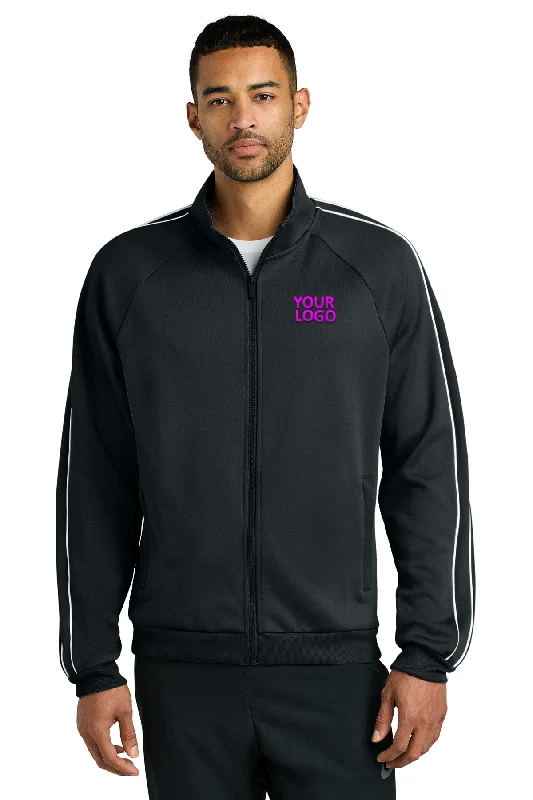 Warm Men's Down JacketsNike Track Custom Jackets, Black
