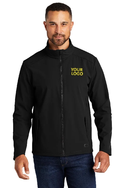Men's Coats for Everyday WearOGIO Commuter Custom Soft Shell Jackets, Blacktop