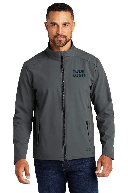 Cool Men's Pea CoatsOGIO Commuter Custom Soft Shell Jackets, Diesel Grey