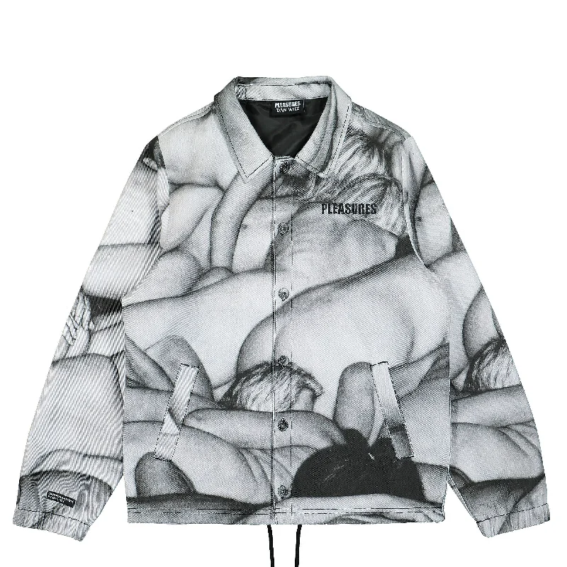 Versatile Men's Pea CoatsOrgy Denim Coaches Jacket