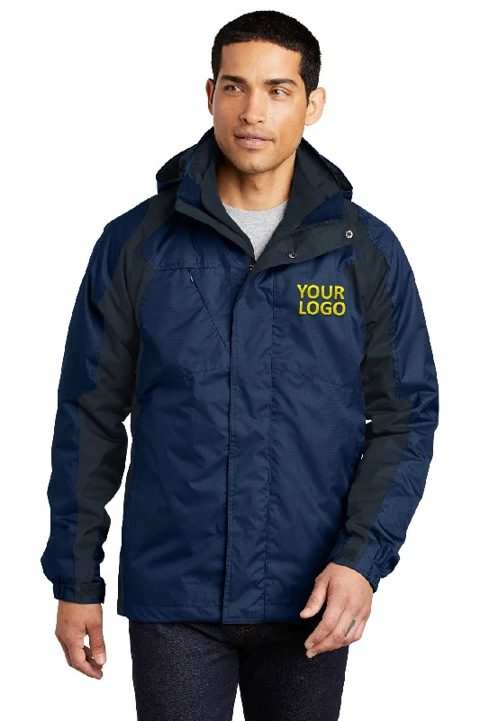 Men's Coats for AutumnPort Authority Ranger 3-in-1 Customized Jackets, Insignia Blue/ Navy Eclipse
