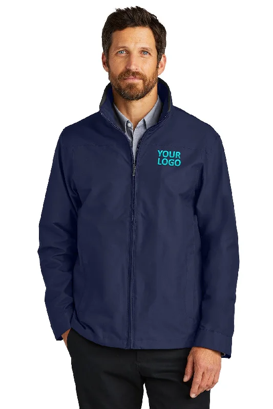Men's Coats for Skinny MenPort Authority Successor Branded Jackets, True Navy