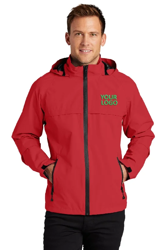 Men's Coats with Quilted LiningPort Authority Torrent Customized Waterproof Jackets, Engine Red Men's Coats with Quilted LiningPort Authority Torrent Customized Waterproof Jackets, Engine Red