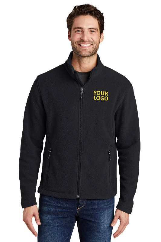 Affordable Men's Winter CoatsPort Authority Value Fleece Customized Jackets, Black
