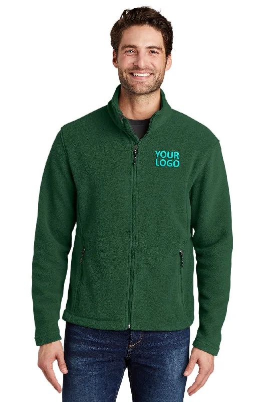 Men's Coats with Velcro ClosuresPort Authority Value Fleece Customized Jackets, Forest Green Men's Coats with Velcro ClosuresPort Authority Value Fleece Customized Jackets, Forest Green