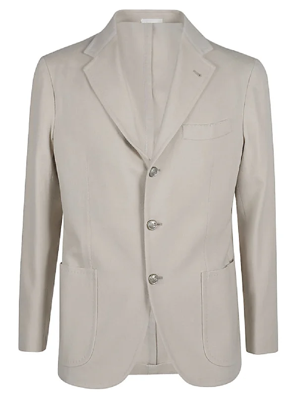 Men's Coats for WalkingSartorio Jackets Light Grey