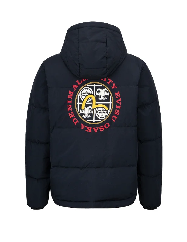 High-Quality Men's Duffle CoatsSeagull Print Down Jacket