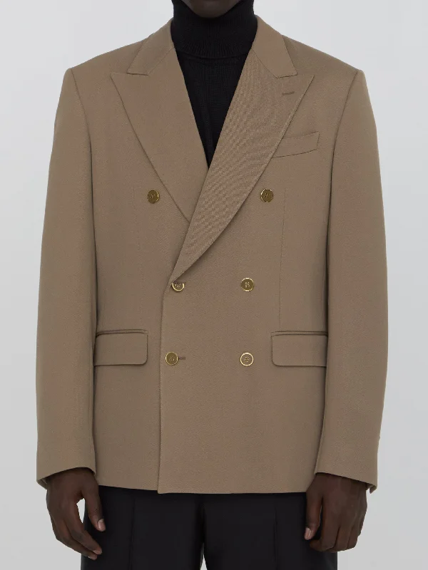 Men's Coats with LiningTechnical Gabardine Jacket