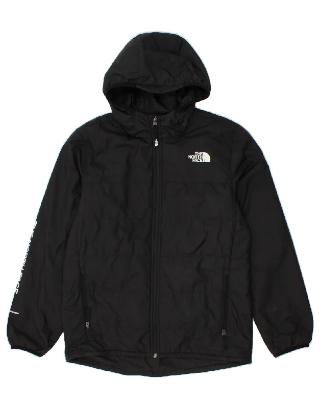 Lightweight Men's WindbreakersTHE NORTH FACE Boys Graphic Hooded Padded Jacket 14-15 Years XL Black Lightweight Men's WindbreakersTHE NORTH FACE Boys Graphic Hooded Padded Jacket 14-15 Years XL Black