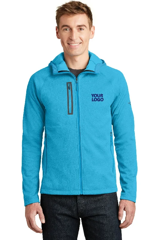 Men's Coats with Adjustable HemsNorth Face Canyon Flats Fleece Hooded Jacket Hyper Blue Heather Men's Coats with Adjustable HemsNorth Face Canyon Flats Fleece Hooded Jacket Hyper Blue Heather