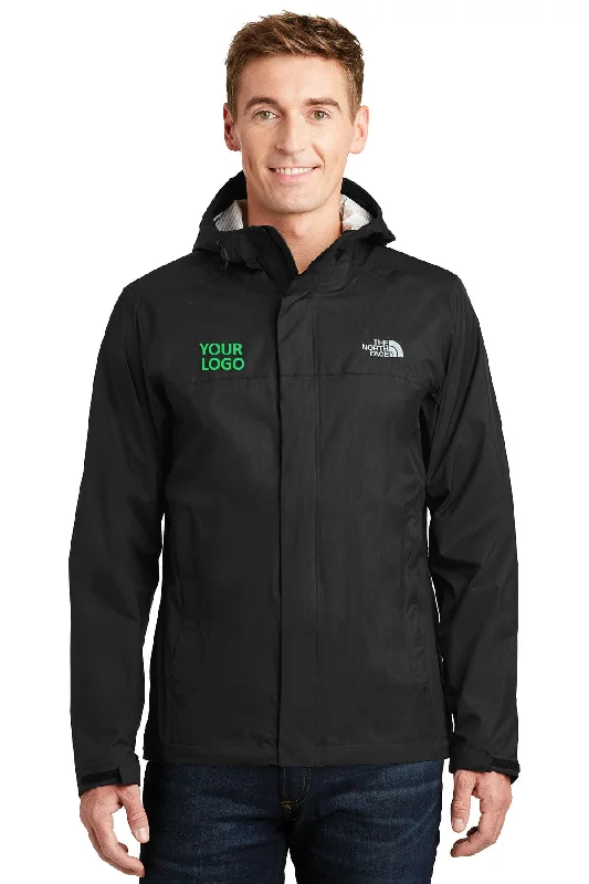 Men's Coats with Quick-Dry FabricNorth Face DryVent Rain Jacket TNF Black