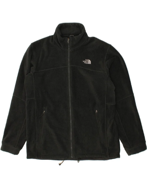 Men's Coats for AutumnTHE NORTH FACE Mens Fleece Jacket UK 44 2XL Black Polyester