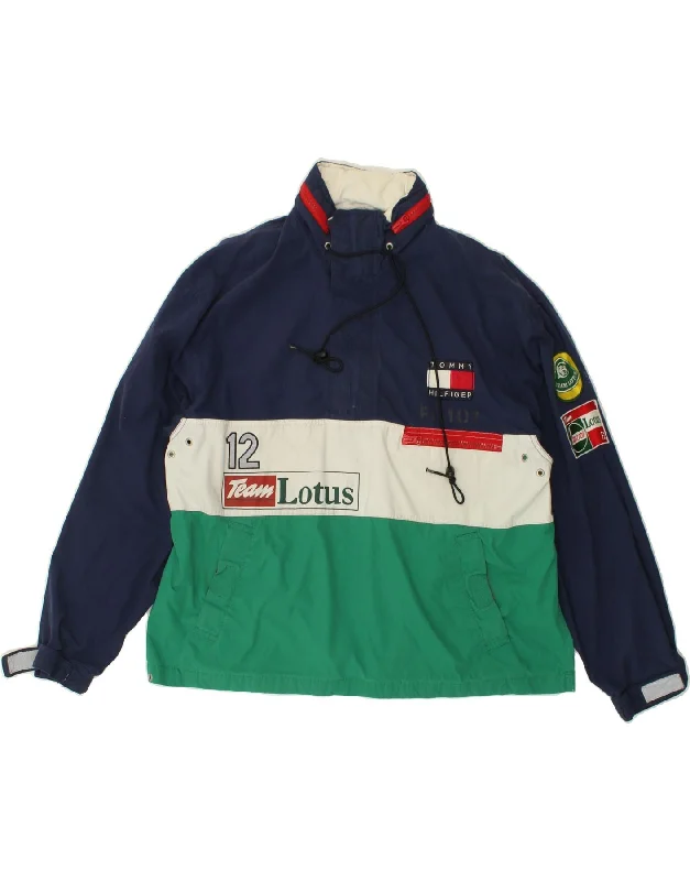 Men's Coats for Every BudgetTOMMY HILFIGER Mens Graphic Pullover Rain Jacket UK 38 Medium Navy Blue Men's Coats for Every BudgetTOMMY HILFIGER Mens Graphic Pullover Rain Jacket UK 38 Medium Navy Blue