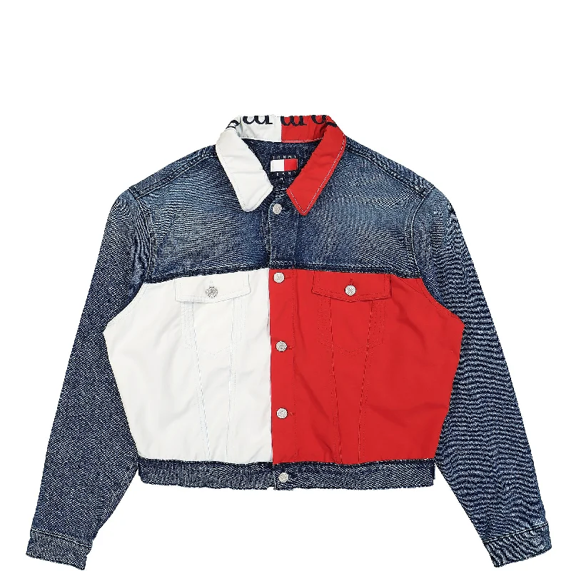 Men's Coats for Every BudgetTJCU Crop Flag Trucker Jacket