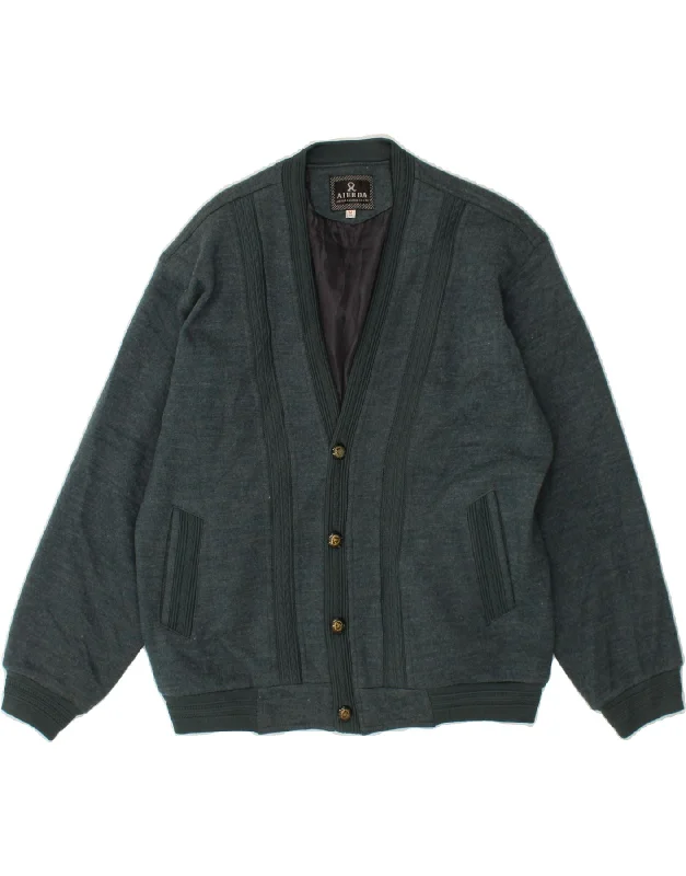 Men's Coats Made in the USAVINTAGE Mens Bomber Jacket UK 38 Medium Green